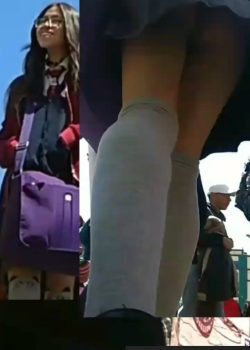 Espiando el culito de mis compañeras 6